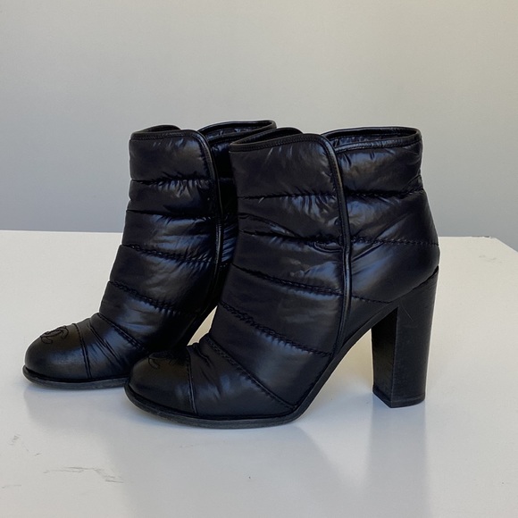Chanel Puffer Ankle Boots - - Picture 8 of 8